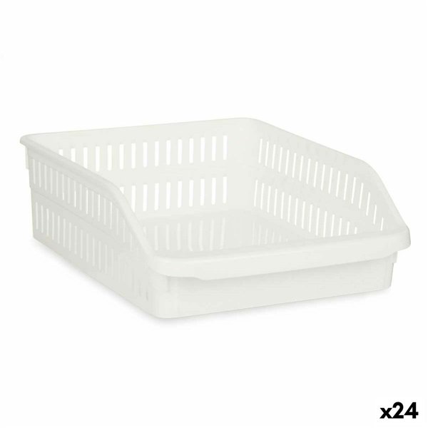 Fridge Organiser Kinvara White 26 x 9,3 x 30,5 cm