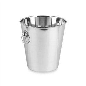 Ice Bucket Kinvara Silver Stainless steel 7,9 L 27 x 27 x 25,5 cm 25,5 x 27 x 25,5 cm (6 Units)