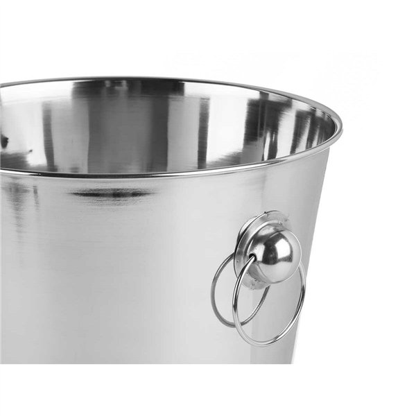 Ice Bucket Kinvara Silver Stainless steel 7,9 L 27 x 27 x 25,5 cm 25,5 x 27 x 25,5 cm (6 Units)