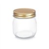 Jar Vivalto CWDH05-18PK Transparent Golden 180 ml (54 Units)