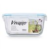 Lunch box Vivalto Transparent Silicone polypropylene Borosilicate Glass 950 ml (12 Units)