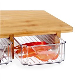 Cutting board Kinvara Brown Transparent Natural 40 x 6 x 28 cm