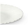 Dessert dish Vivalto White Opaline glass 19 x 2 x 19 cm (24 Units)