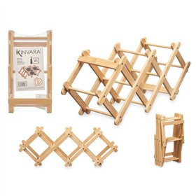 Bottle rack Kinvara Natural 54 x 15 x 21,5 cm 29 x 8,5 x 15 cm