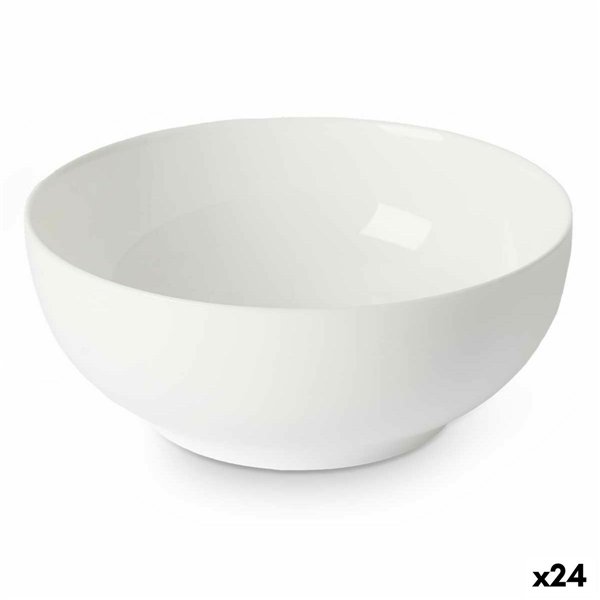 Serving Platter Vivalto White Opaline glass 18 x 7 x 18 cm (24 Units)