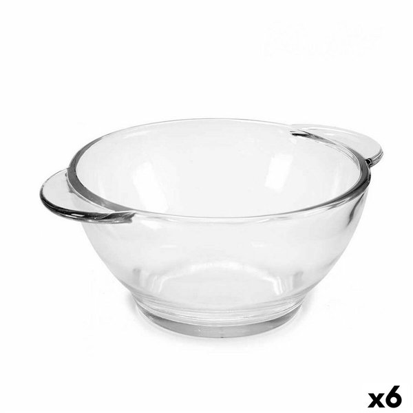 Soup Bowls Vivalto Transparent 435 ml 16,5 x 6,5 x 13,3 cm (6 Units)