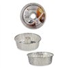 Set of Cake Tins Kinvara Silver Aluminium 19,5 x 7 x 19,5 cm 19,5 x 19,5 x 6 cm 4 Pieces (12 Units)