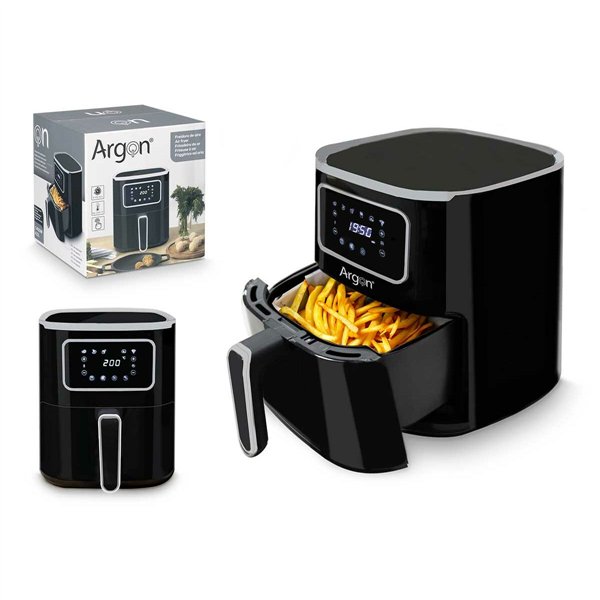 Air Fryer Argon Black 1450 W 4,5 L