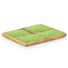 Tray with Compartments Gift Decor Green 31 x 3 x 3 cm (6 Units)