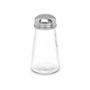 Salt cellar Vivalto Transparent Metal Glass 5,5 x 10,5 x 5,5 cm (12 Units)