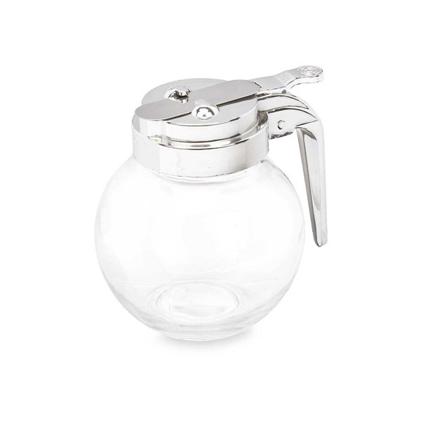 Cruet Vivalto Transparent Metal Glass Plastic 260 ml 10,3 x 10 x 9 cm (12 Units)