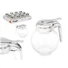 Cruet Vivalto Transparent Metal Glass Plastic 260 ml 10,3 x 10 x 9 cm (12 Units)