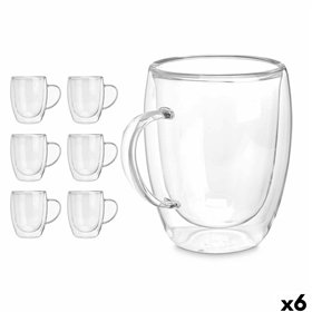 Mug Vivalto Transparent 340 ml (6 Units)
