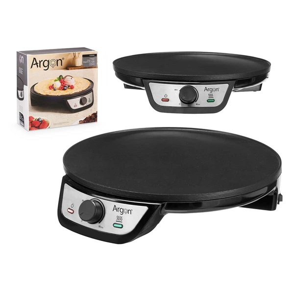 Crepe Maker Argon Black 1200 W