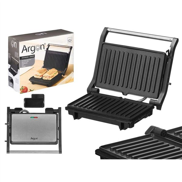 Contact grill Argon Black 1000 W