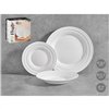 Dinnerware Set Vivalto White Opaline glass (2 Units)