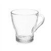 Tea and coffee cup Vivalto Transparent Glass 280 ml (6 Units)