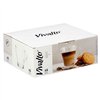Tea and coffee cup Vivalto Transparent Glass 280 ml (6 Units)