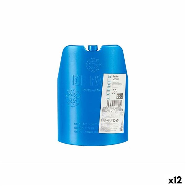 Bottle Cooler Leknes Blue Polyethylene 300 ml 12 x 17 x 4,5 cm (12 Units)