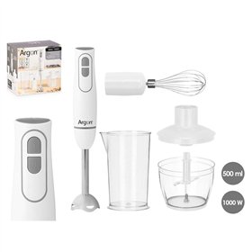 Hand-held Blender Argon White Grey 1000 W