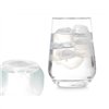 Reusable cooling cubes Leknes Transparent Polyethylene Distilled water 6,5 x 16 x 6,5 cm 18 Pieces (12 Units)