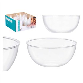 Set of bowls Leknes Transparent Plastic 700 ml 15,2 x 7 x 15,2 cm (24 Units)