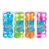Reusable cooling cubes Leknes Blue Green Orange Pink Polyethylene Distilled water 6,5 x 16 x 6,5 cm 18 Pieces (12 Units)