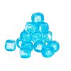 Reusable cooling cubes Leknes Blue Green Orange Pink Polyethylene Distilled water 6,5 x 16 x 6,5 cm 18 Pieces (12 Units)