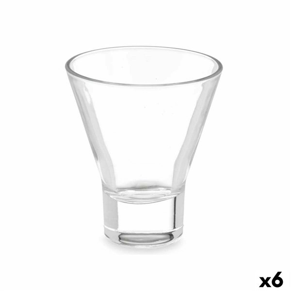 Glass Vivalto Transparent Glass 230 ml (6 Units)