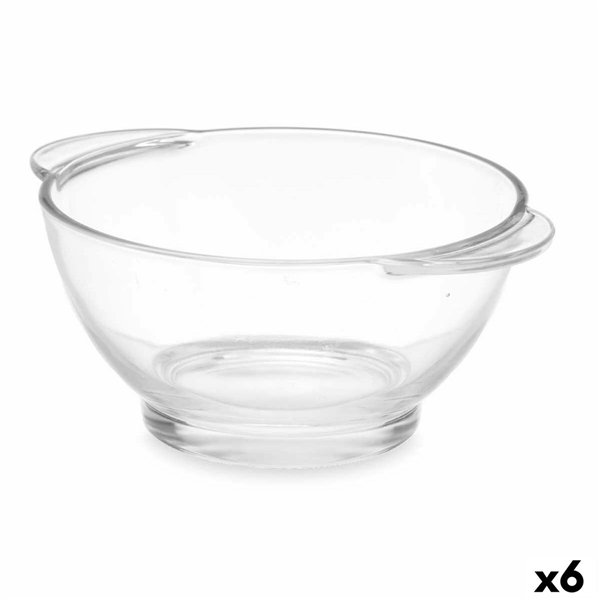 Bowl Vivalto Transparent 580 ml (6 Units)