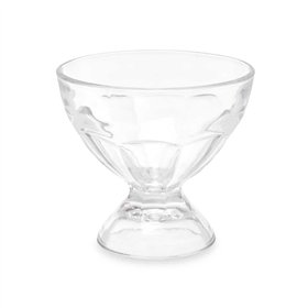 Ice Cream and Milk Shake Glass Vivalto Transparent Glass 280 ml (6 Units)