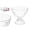 Ice Cream and Milk Shake Glass Vivalto Transparent Glass 280 ml (6 Units)