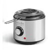 Deep-fat Fryer Argon Black Transparent Silver 1 L 950 W