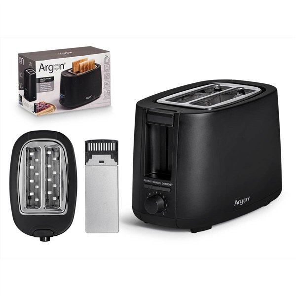 Toaster Argon Black 750 W