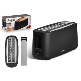 Toaster Argon Black 1400 W