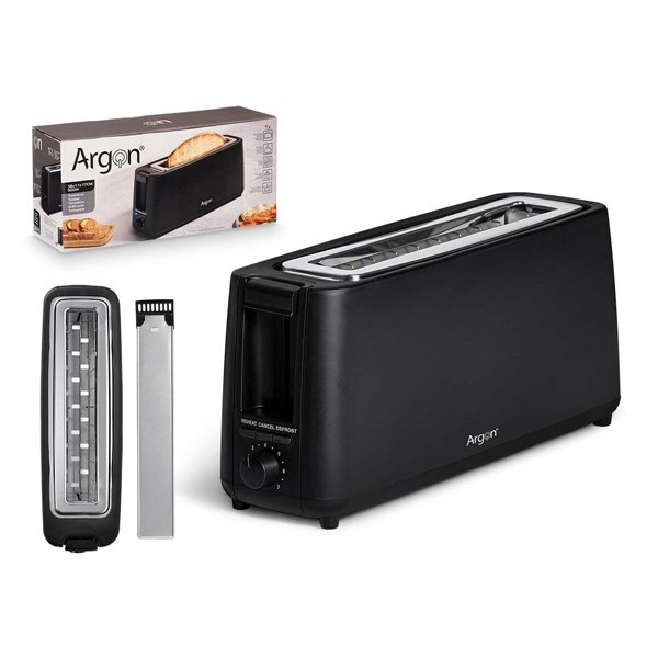 Toaster Argon Black 900 W