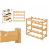 Bottle rack Kinvara Natural 45 x 23,5 x 42,5 cm