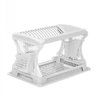 Draining Rack for Kitchen Sink Kinvara White 47,5 x 30 x 27,5 cm