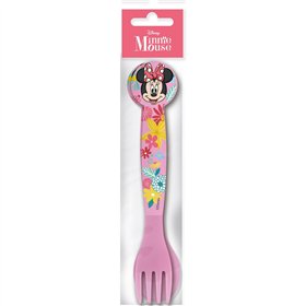 Cutlery set Minnie Mouse CZ11401 Pink Plastic 2 Pieces