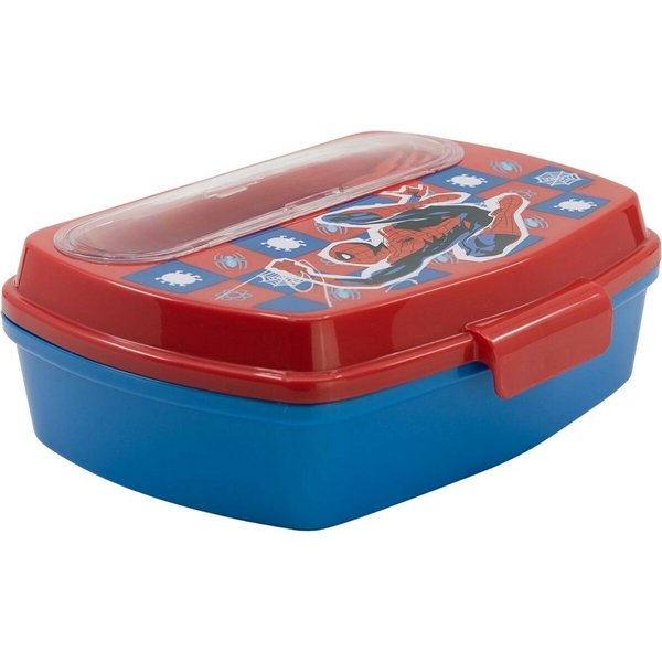 Lunchbox with Accessories Spider-Man CZ11272 Plastic