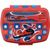 Lunchbox with Accessories Spider-Man CZ11272 Plastic