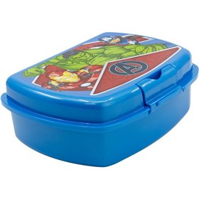 Lunchbox The Avengers CZ11367 Blue Plastic
