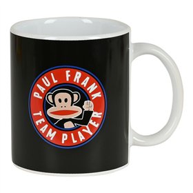 Mug Paul Frank Team player Ceramic Black (350 ml)