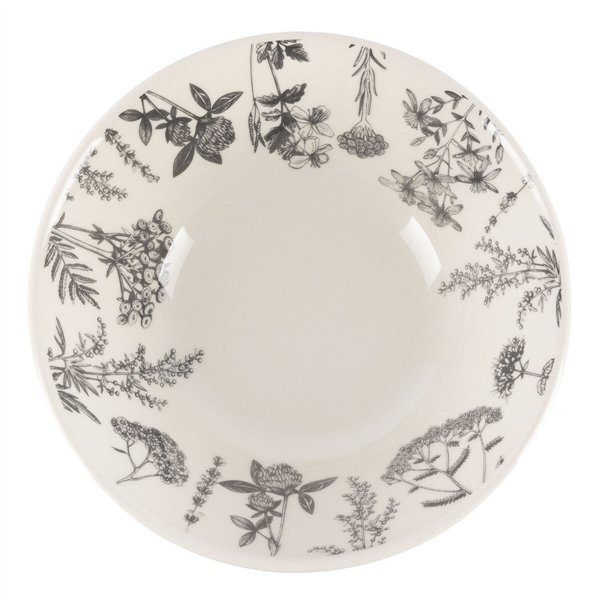 Serving Platter La Maison Stoneware Floral 500 ml