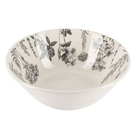 Serving Platter La Maison Stoneware Floral 500 ml