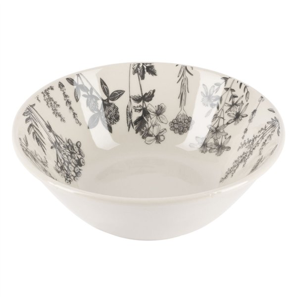 Serving Platter La Maison Stoneware Floral 500 ml