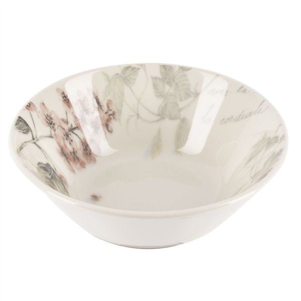Serving Platter La Maison Stoneware Floral 500 ml