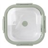 Hermetic Lunch Box Lékué Borosilicate Glass Squared 800 ml