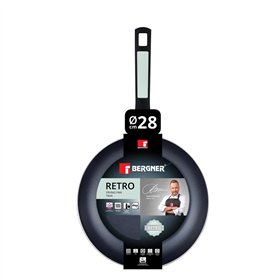 Non-stick frying pan Bergner Green Aluminium Ø 28 cm
