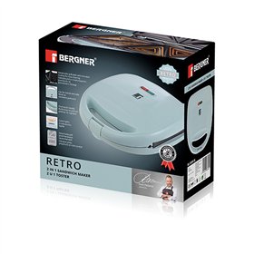 Sandwich Maker Bergner Blue 800 W